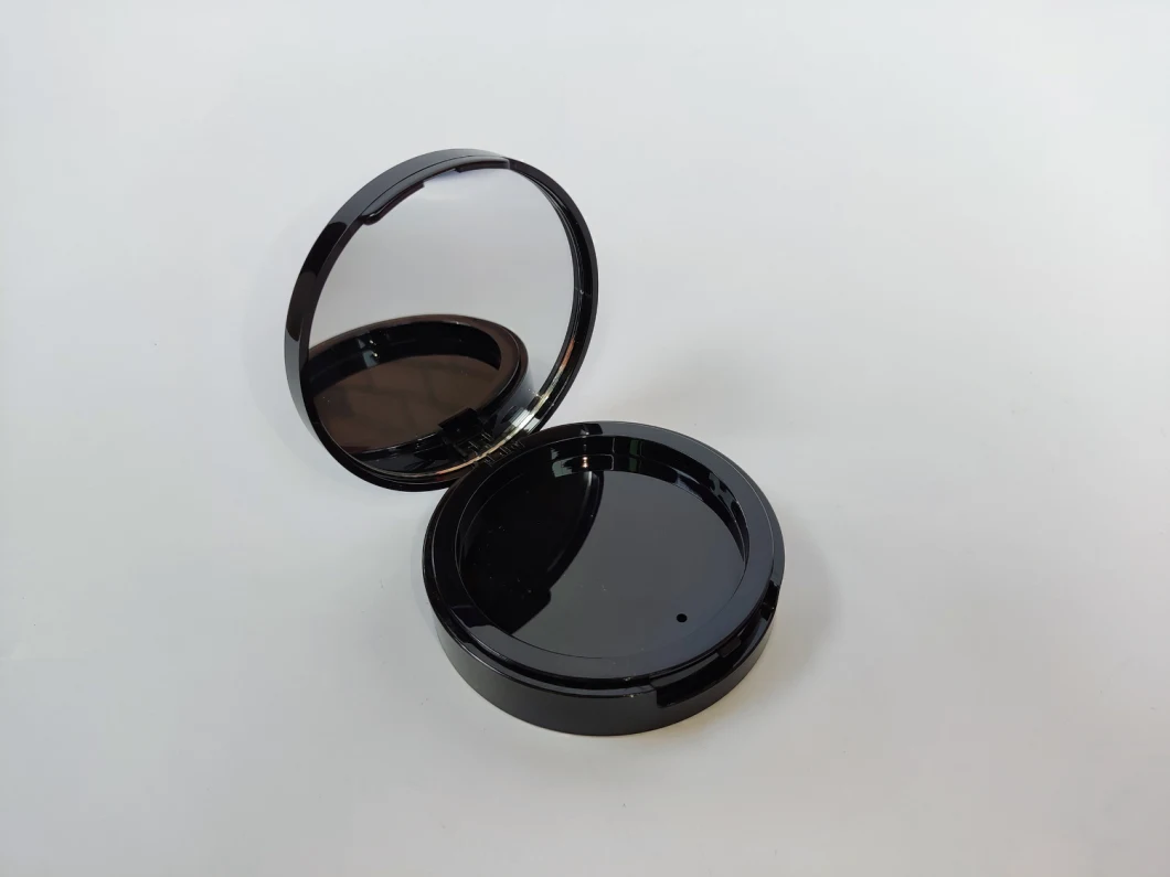 High Quality Cushion Foundation Case Cosmetic Packaging Powder Puff Mirrors Case Air Box Single Round Compact Powder