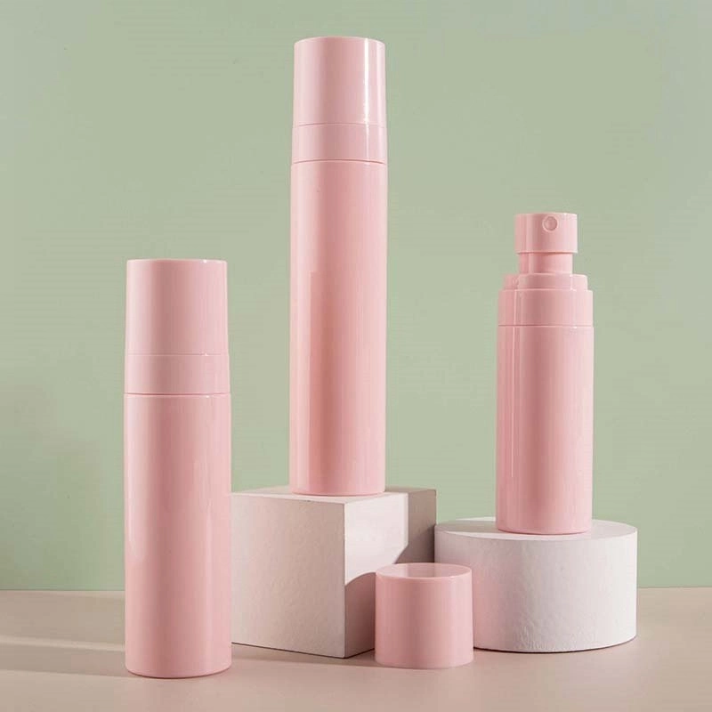 Cosmetic 100ml 120ml Bottle Pink Spray Bottle Factory Spot