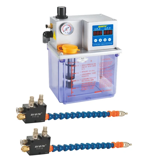 Il sistema di micropompe di raffreddamento e lubrificazione spruzza gas o olio per lubrificare e raffreddare la macchina